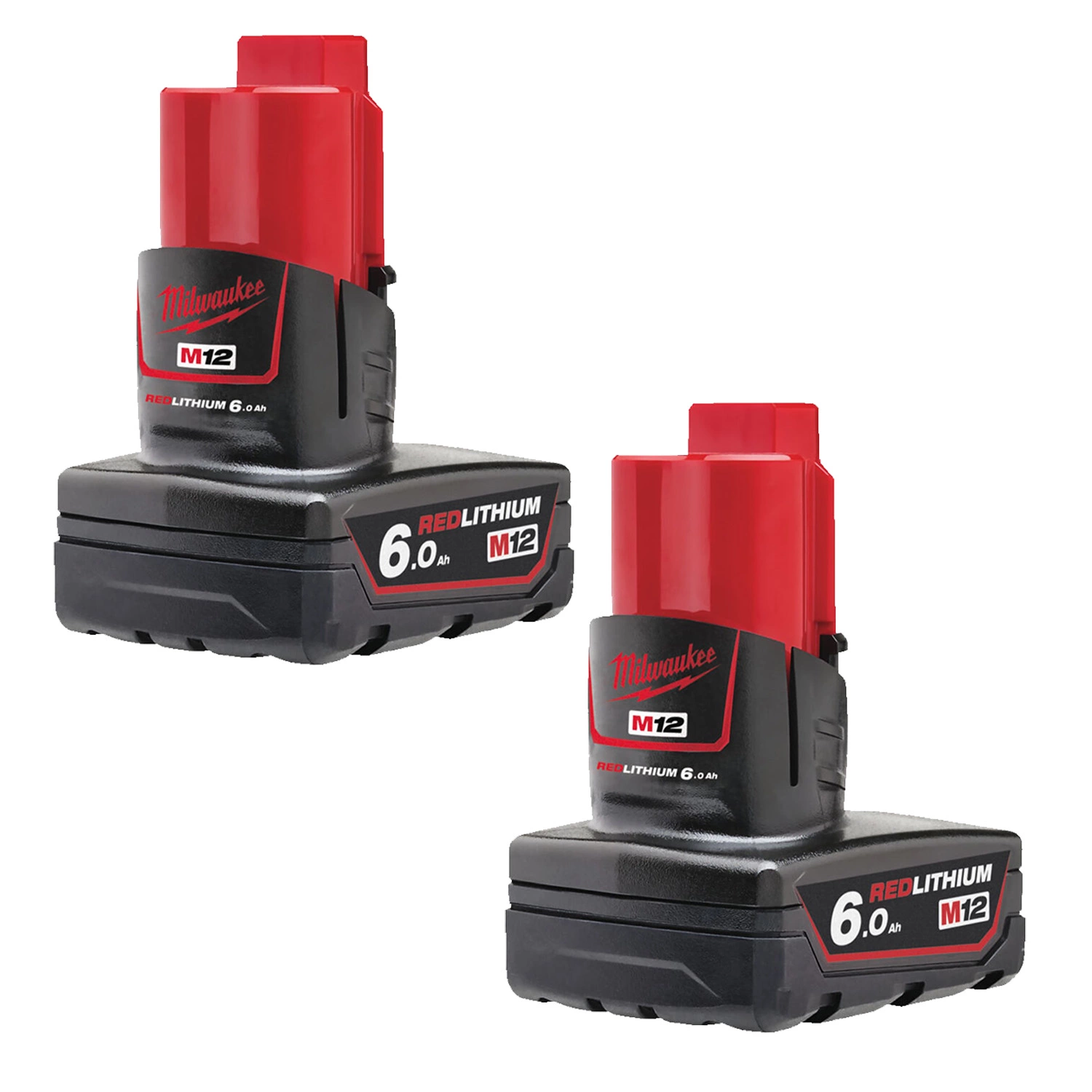 Milwaukee M12 B6 12V Li-ion accu - 6.0Ah (2st)-image