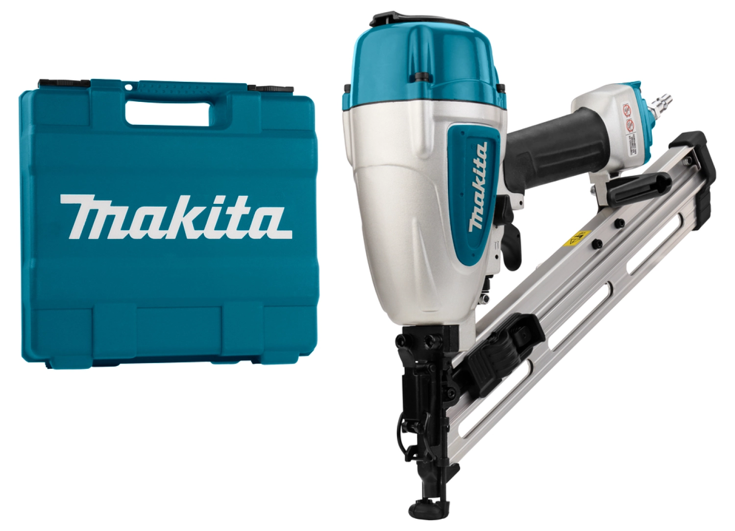 Makita AF635 Cloueur pneumatique dans une coffret - 32-64 mm - 8 Bar-image