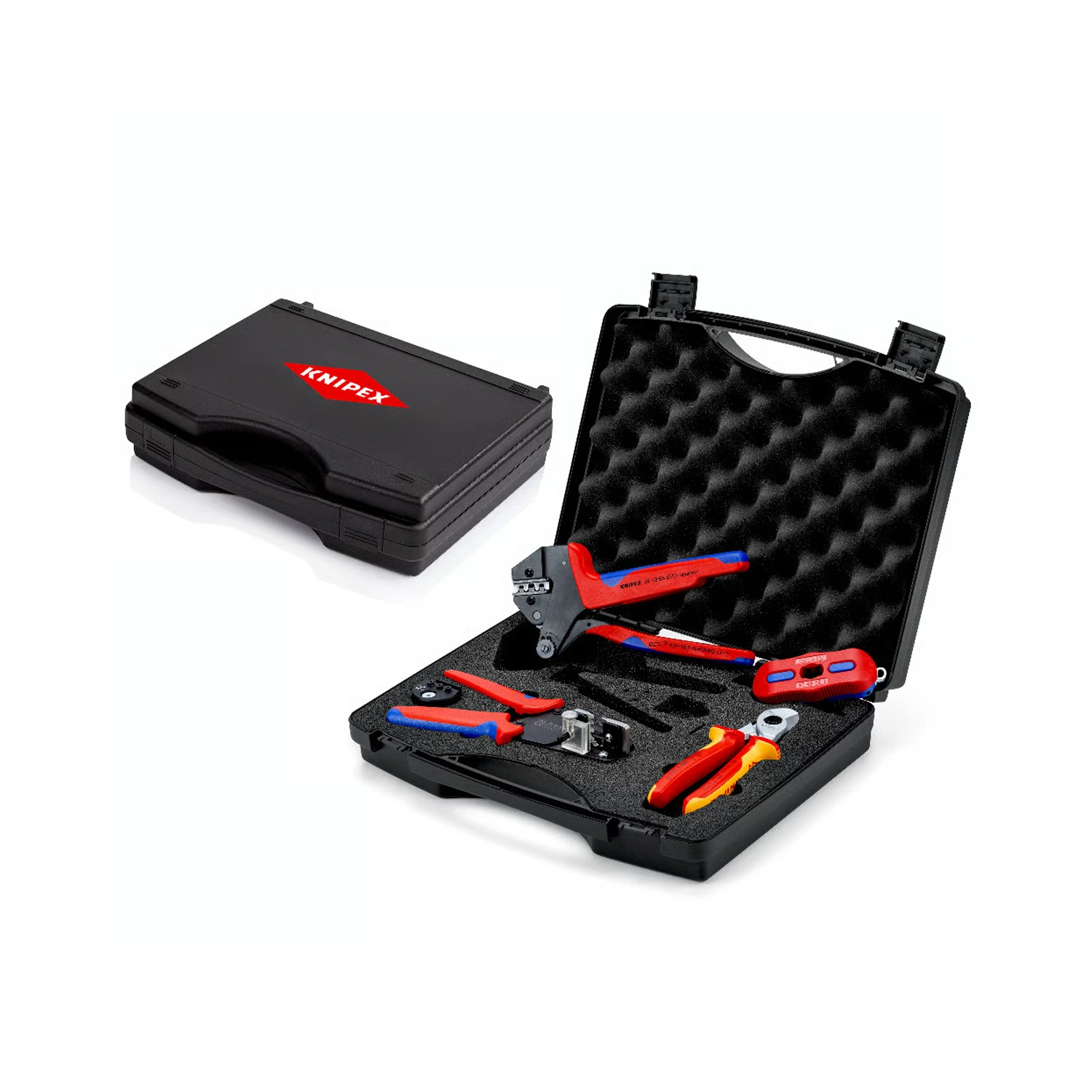 Knipex 97 91 04 V03 Gereedschapset voor MC4 / MC4 EVO 2 connectoren in koffer - 8-delig