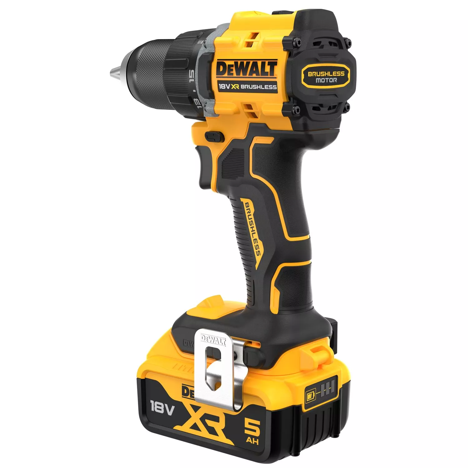 DeWALT DCD794P2T-QW 18V Li-ion accu schroef-/boormachine set (2x 5.0Ah accu) in TSTAK-image