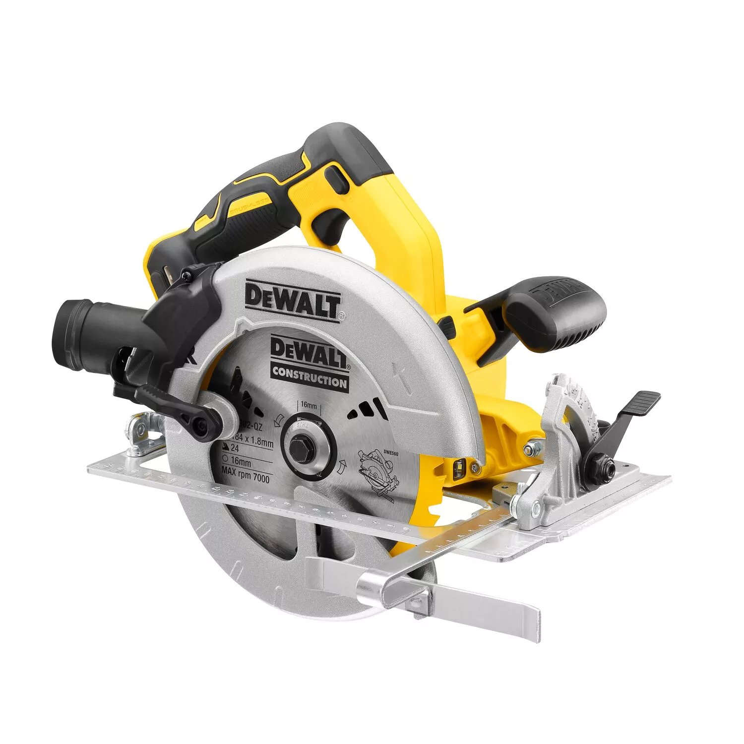 DeWALT DCS570N Scie circulaire à batteries 18V Li-Ion (machine seule) - 184 x 16mm