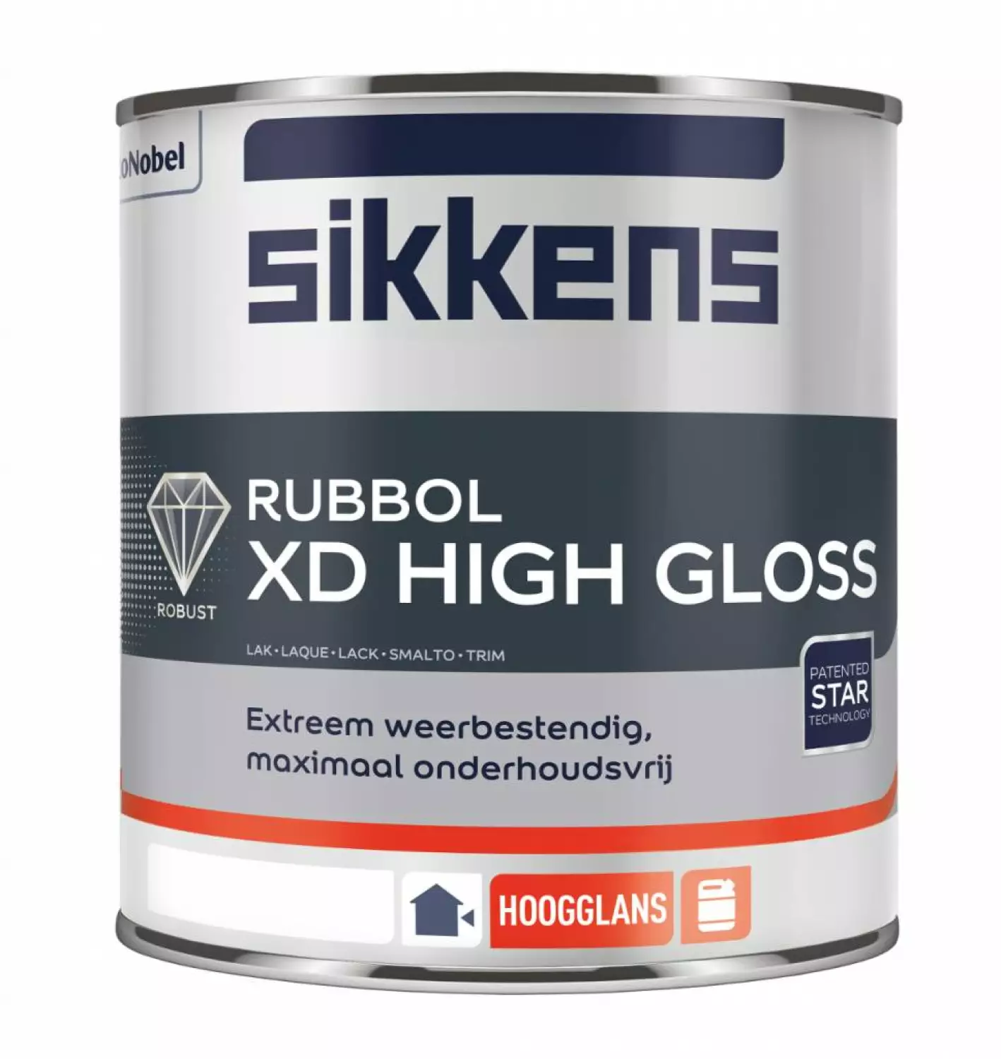 Sikkens Rubbol XD high gloss - op kleur gemengd - 2,5L-image