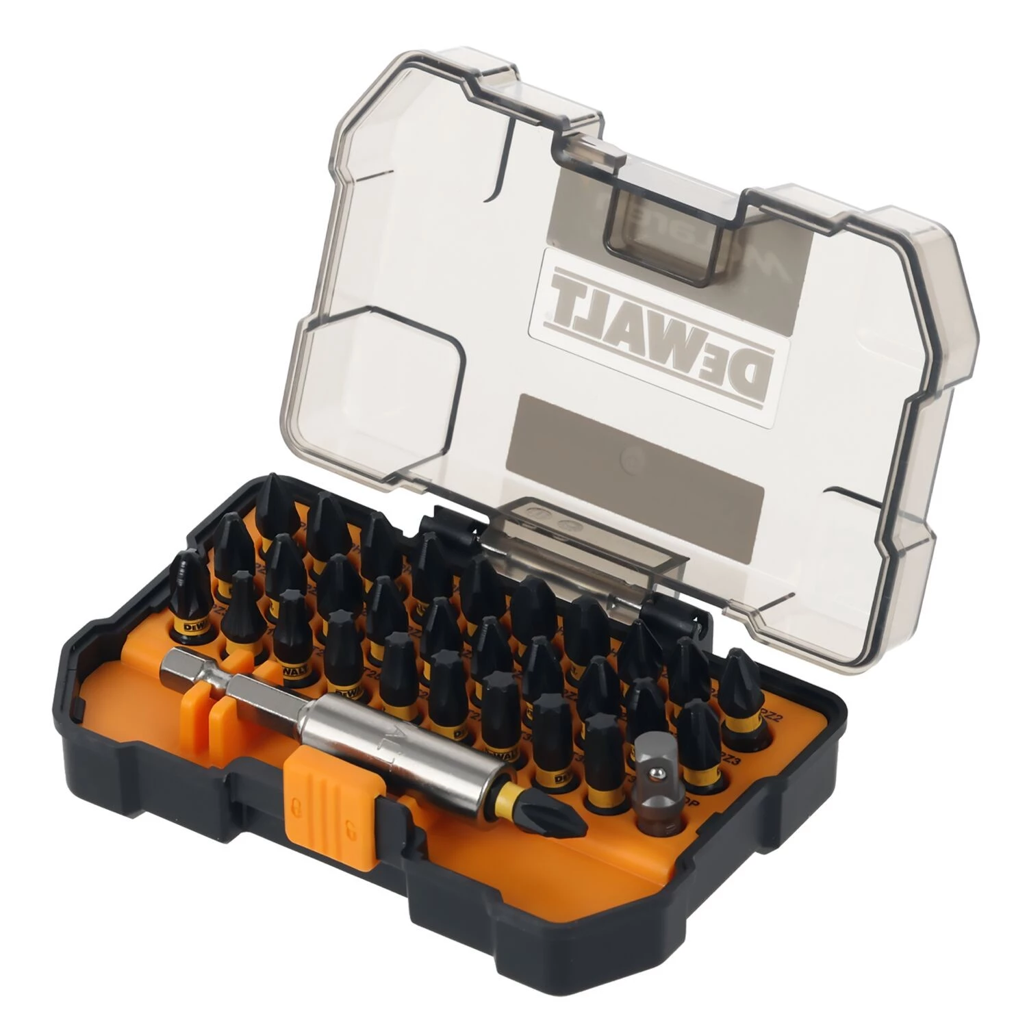 DeWALT X MCLAREN DCD86MP2KT-QW 18V XR accu schroef-/klopboormachine met accessoires set in TSTAK (2x 5.0Ah accu + lader)