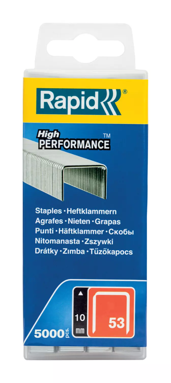 Rapid Dundraadnieten - 53/10mm - gegalvaniseerd - 5000st in kunststof box-image