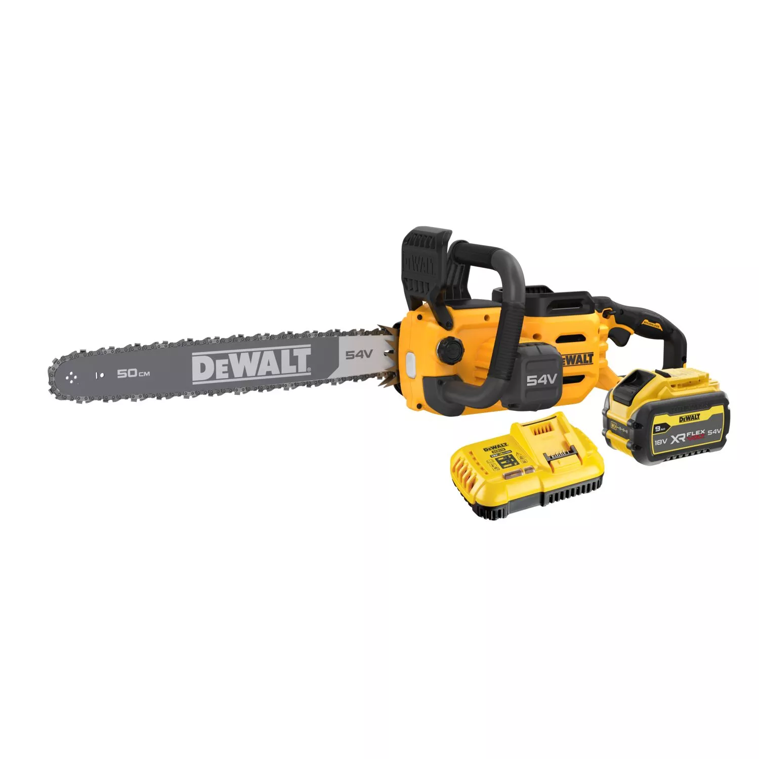 DeWALT DCMCS575X1-QW 54V Li-ion FlexVolt Scie à chaîne sans fil (1x 9.0Ah)-image