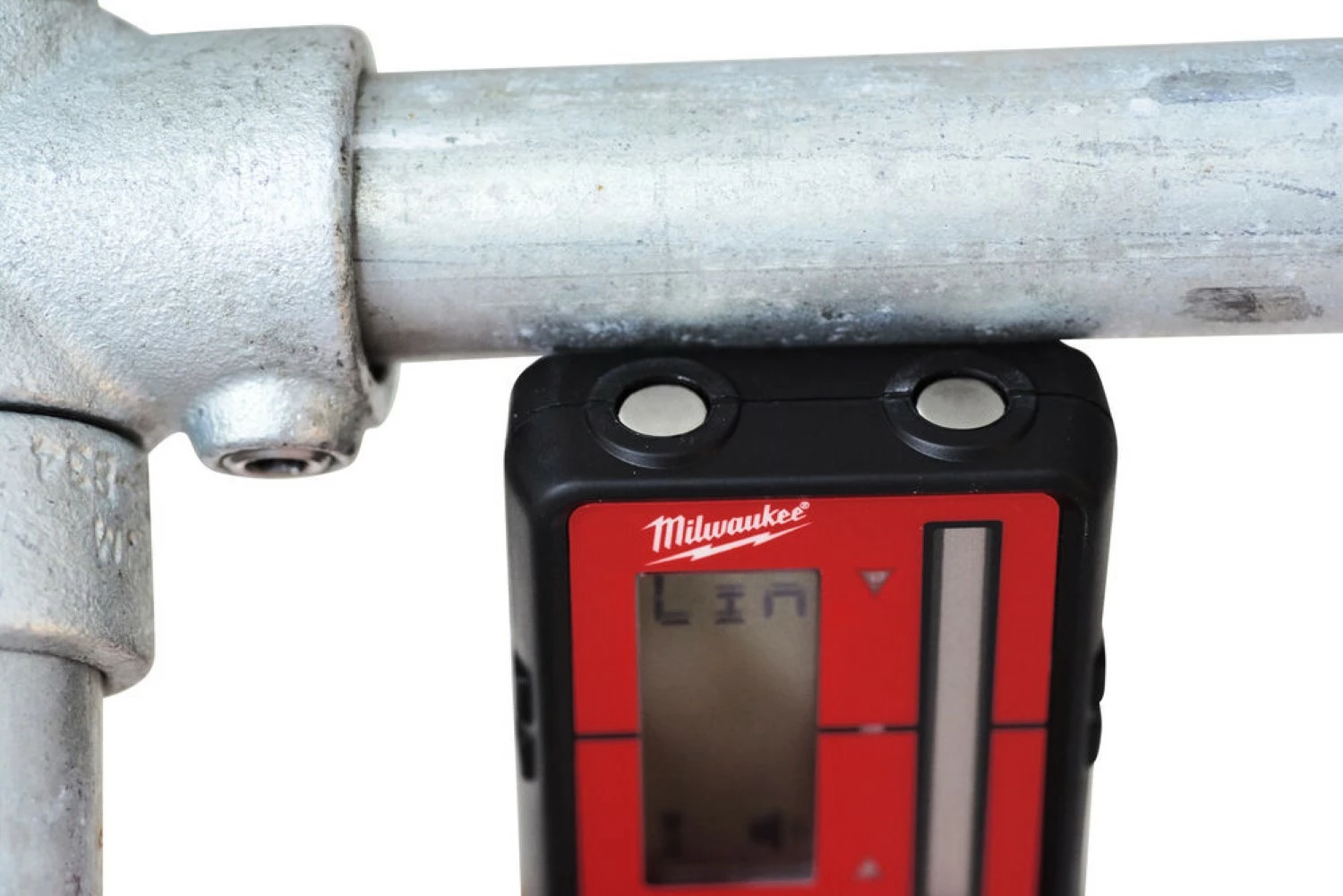 Milwaukee LDR100 LRD100 Récepteur laser - 100 m - rouge/vert - IP67-image