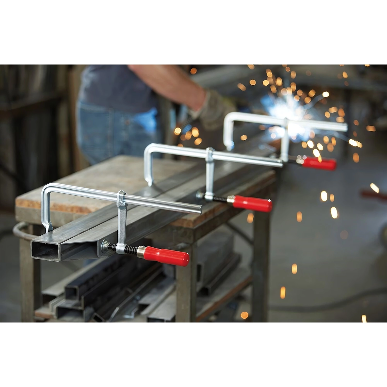 Bessey GS10 ClassiX Lijmtang - Geheel staal - 100mm-image