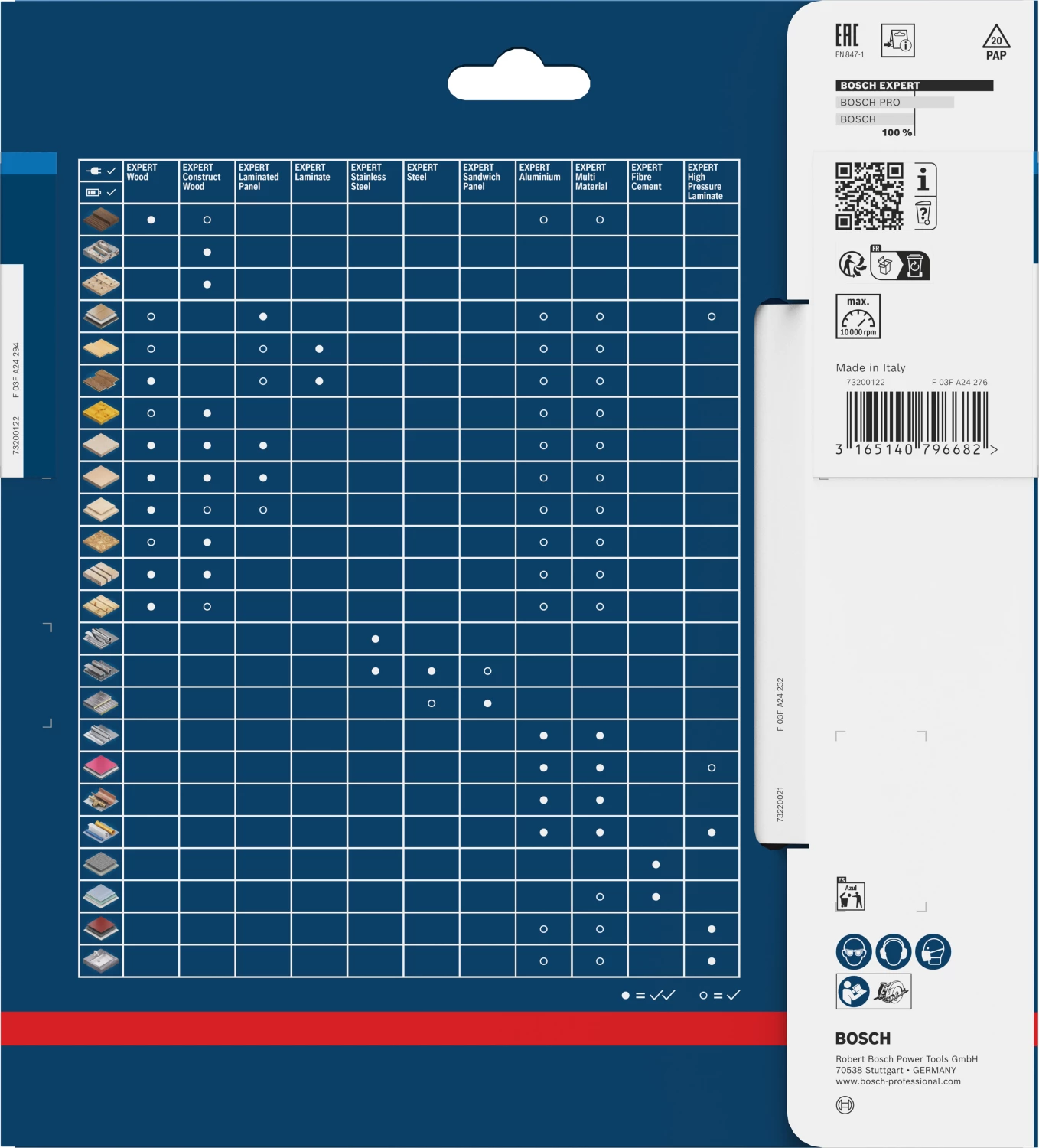 Bosch 2608644102 Expert Cirkelzaagblad - 190 x 30 x 56T - Aluminium - Carbide-image