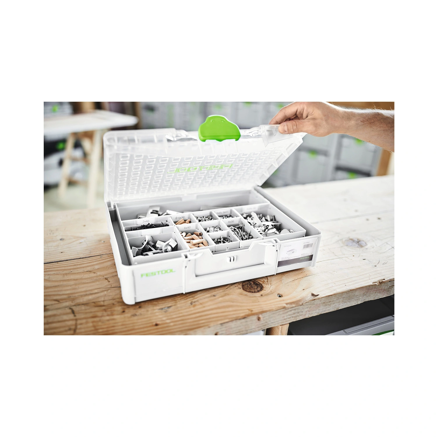 Festool SYS3 ORG L 89 10xESB Systainer³ Organizer - 9,7L
