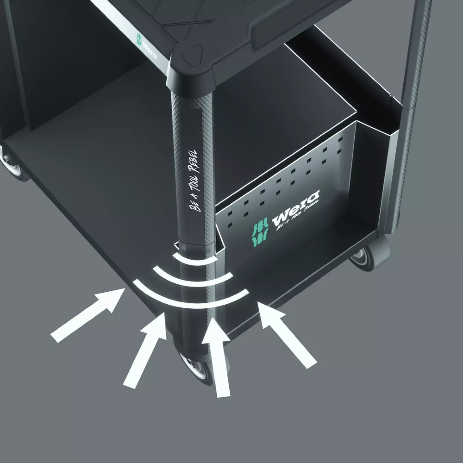 Wera 05150130001 9700 Tool Rebel 1 Chariot d'outils-image