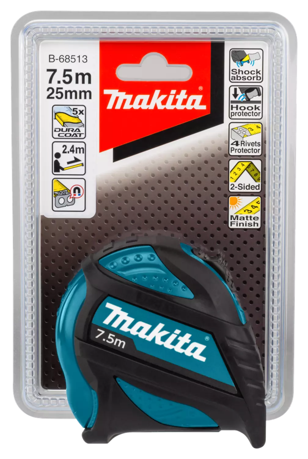 Makita B-68513 Rolbandmaat 7,5mx25mm-image