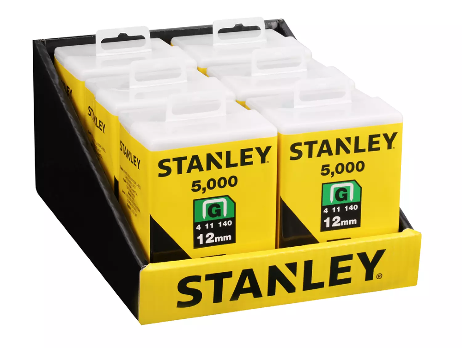 Stanley 1-TRA708-5T - Agrafes 12mm Type G - 5000 Pieces-image