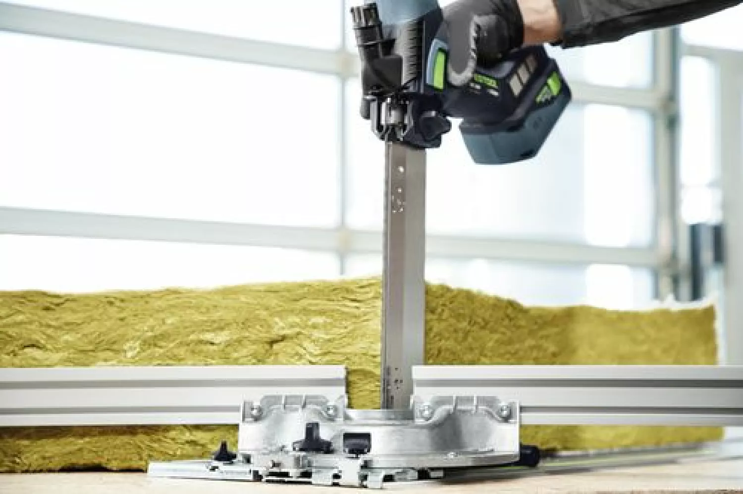 Festool ISC 240 EB-Basic 18V Li-Ion accu Isolatiezaagmachine in systainer - met 4.0Ah accu-image