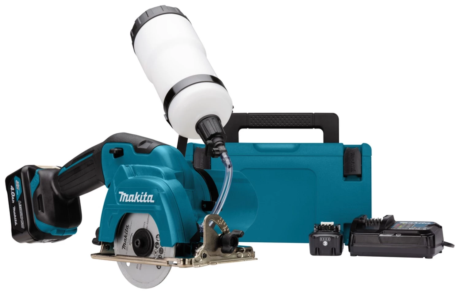 Makita CC301DSMJ 10.8V Li-Ion Schuif accu glas- en tegelsnijder set (2x 4.0Ah accu) in Mbox - 85mm-image