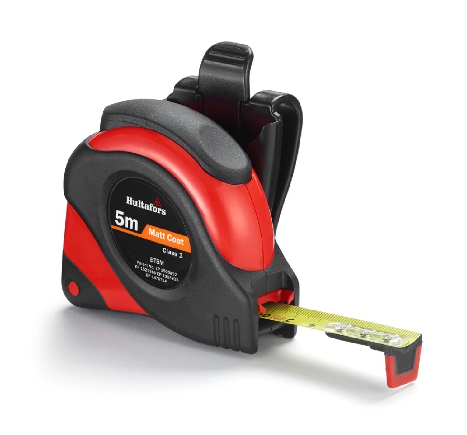 Hultafors BT 5M Mètre à ruban en acier - 5 m x 19 mm-image