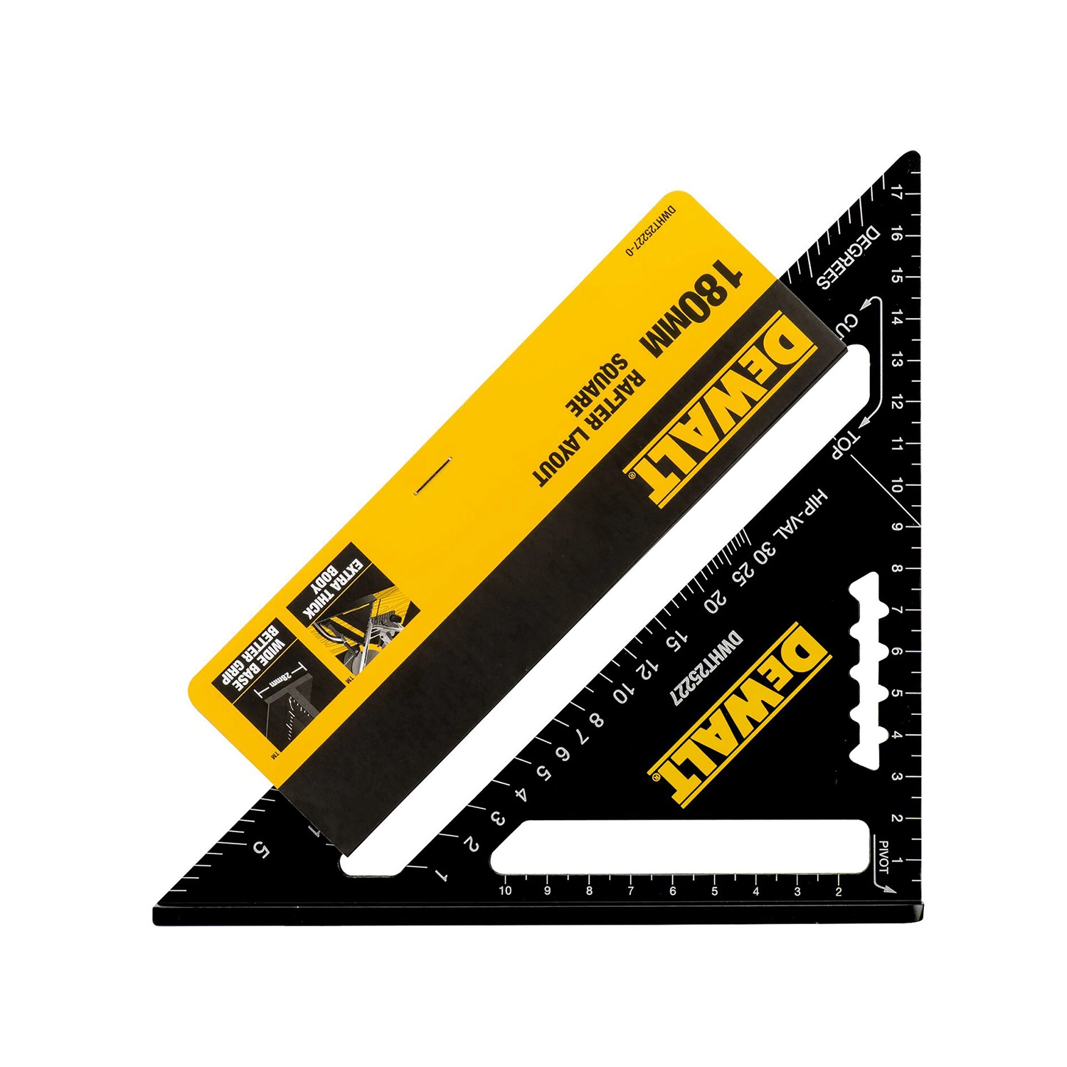 DeWALT DWHT25227-0 Multi bouwdriehoek - 18cm-image