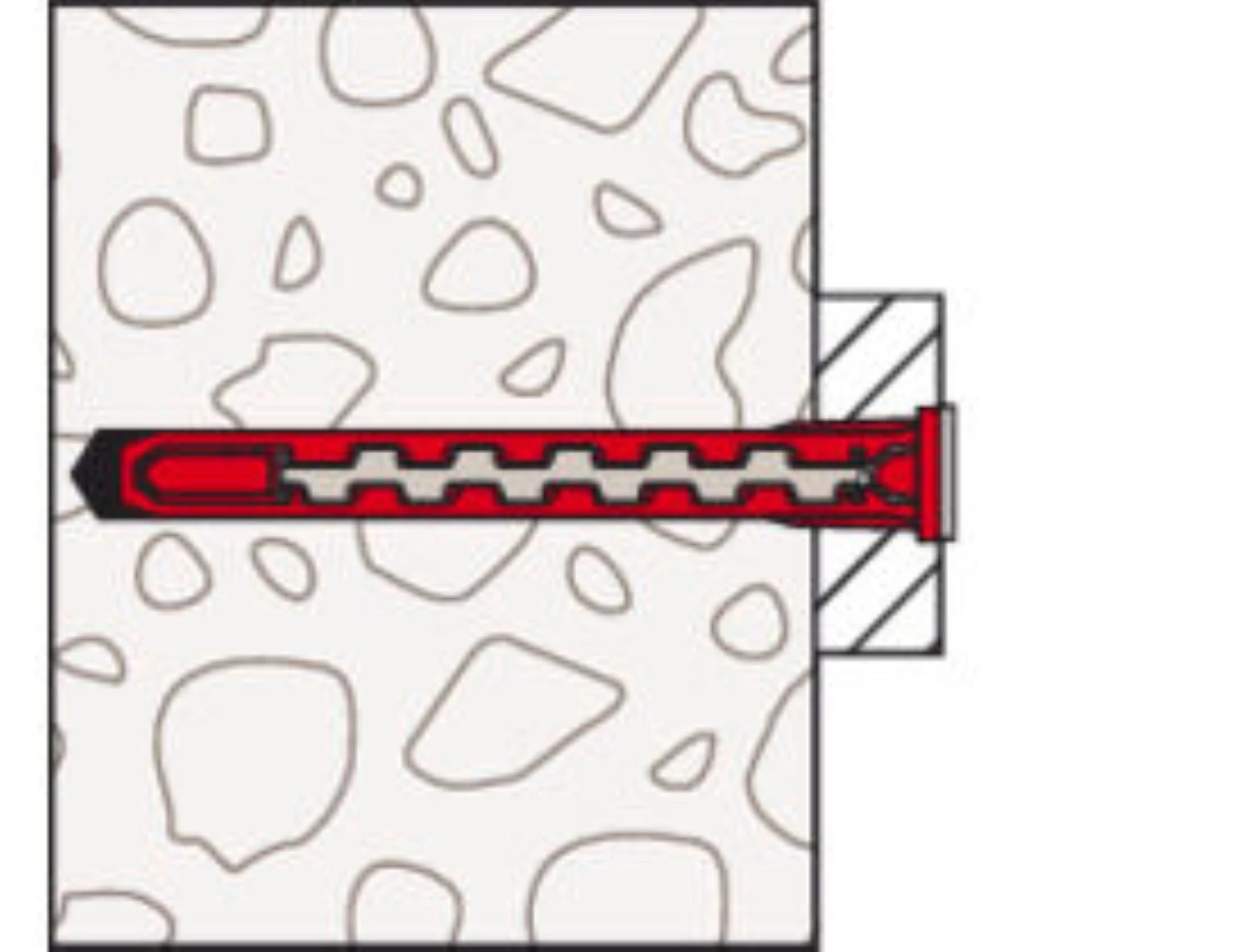 Fischer 577365 Cheville en nylon HybridPower 10 x 90 avec vis TX40 (50 pièces)-image