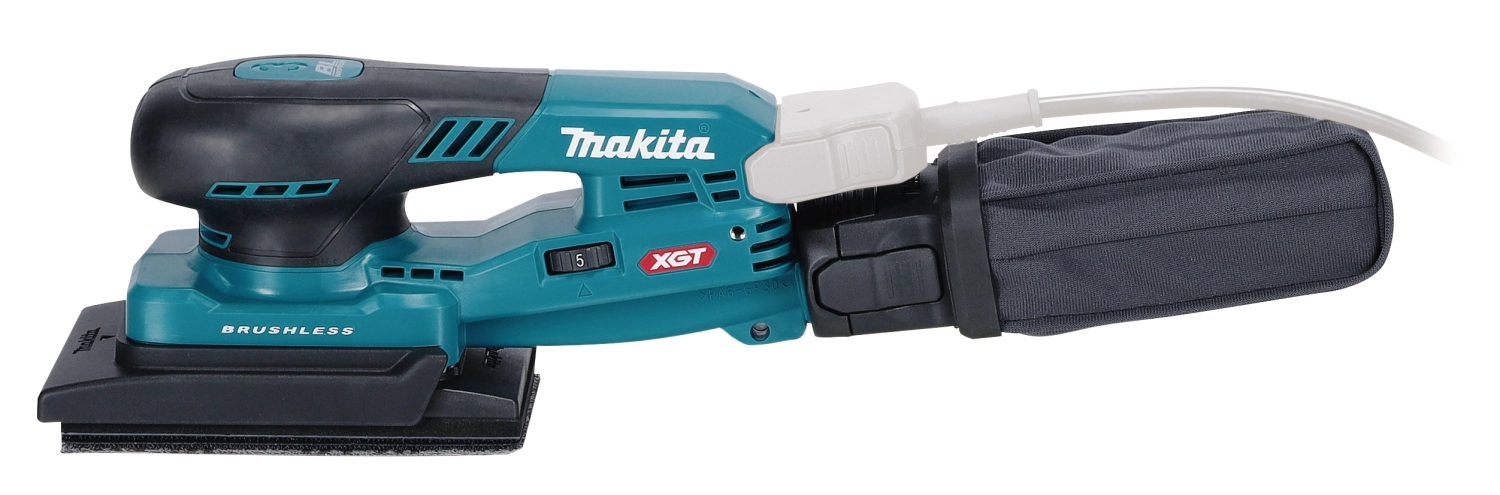 Makita BO005CGZ XGT 40V Li-ion accu Handpalm vlakschuurmachine - 80x130mm-image