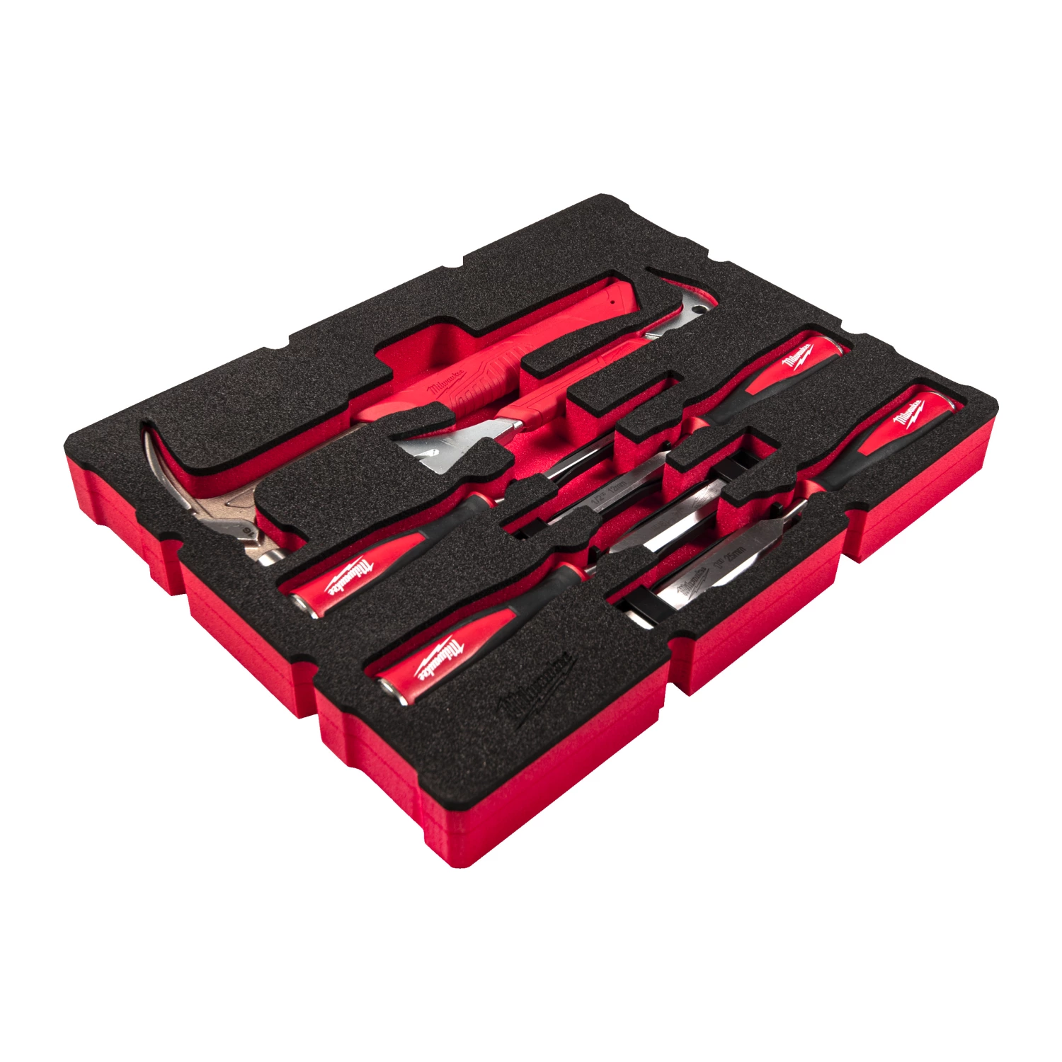 Milwaukee 4932493641 Gereedschapset voor de timmerman in foam inlay-image