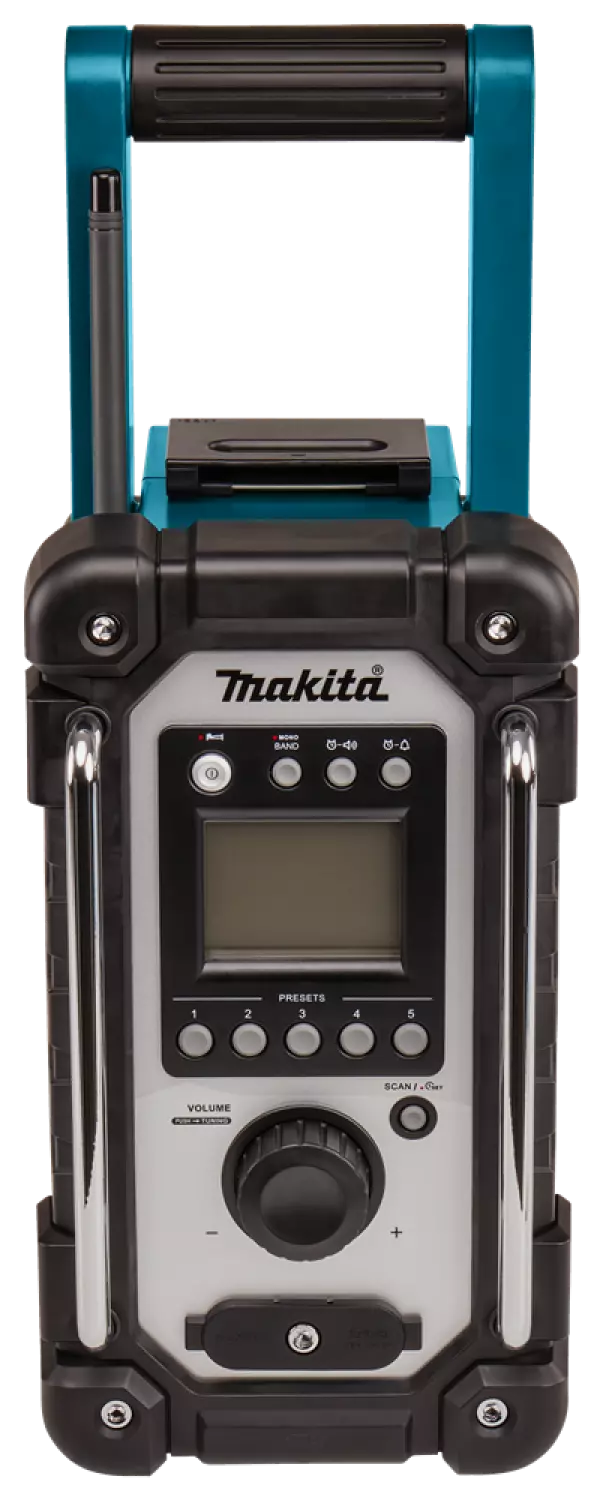 Makita DMR116 10,8 - 18V Li-ion Accu bouwradio - FM/AM - werkt op netstroom/accu-image