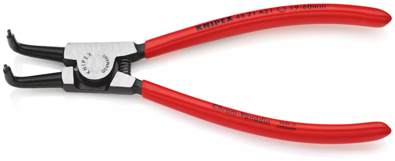 Knipex 4621A21 Borgveertang voor buitenringen - Assen - 19-60 x 170mm-image