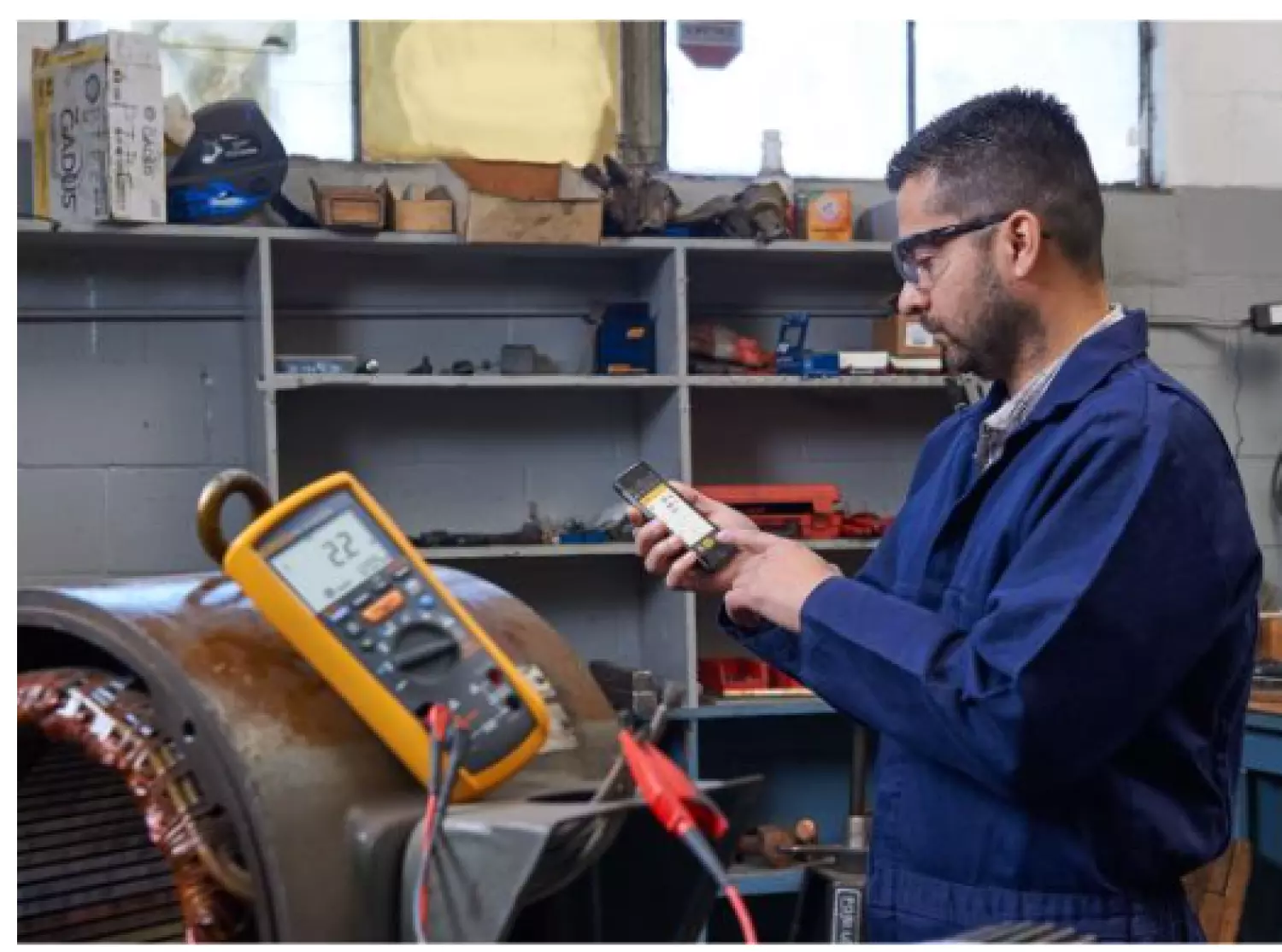 Fluke 1587/I400 FC multimètre numérique d’isolement TRMS dans coffret avec pince de courant - Fluke Connect - AC/DC 1000V & AC 400A-image