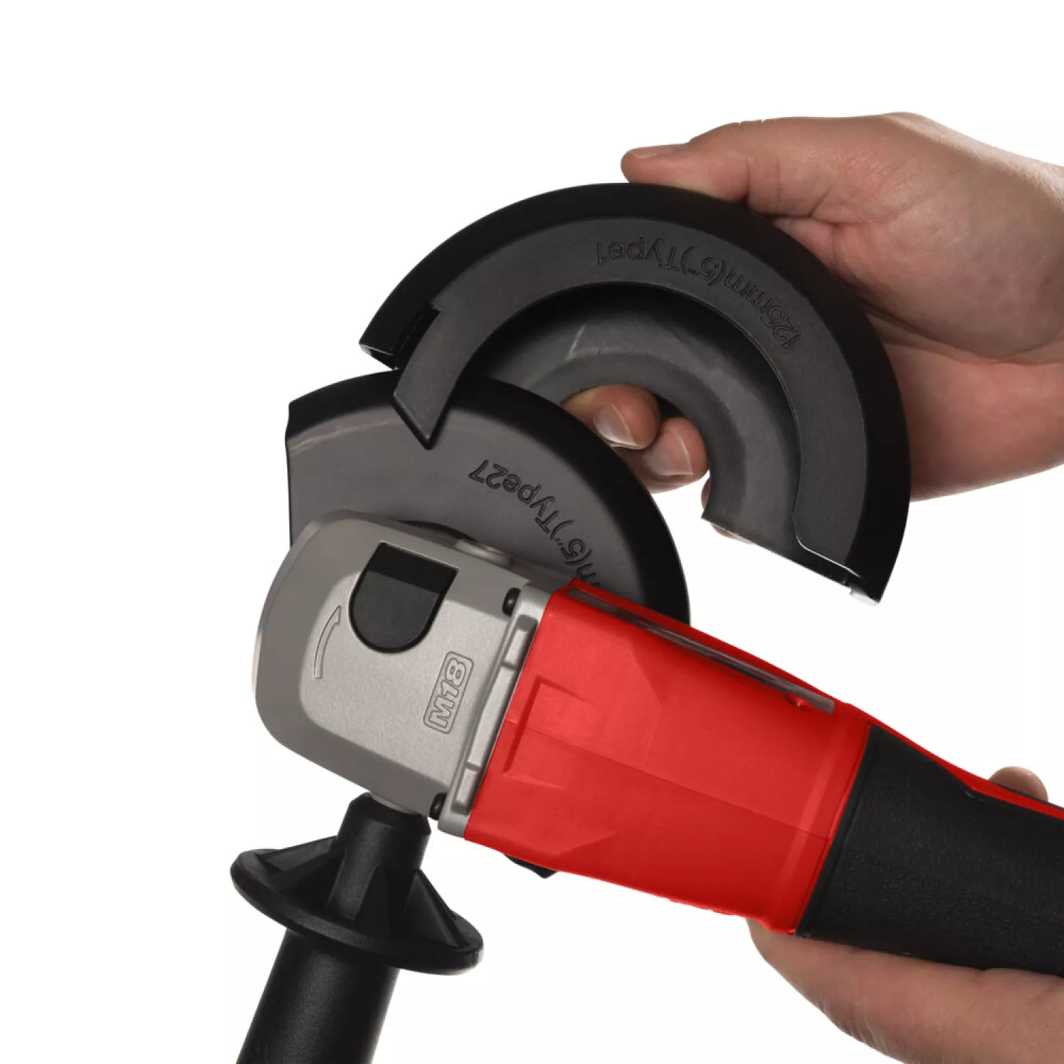 Milwaukee M18 BLSAG125XPD-402X Koolborstelloze haakse slijper met peddelschakelaar - 125mm-image