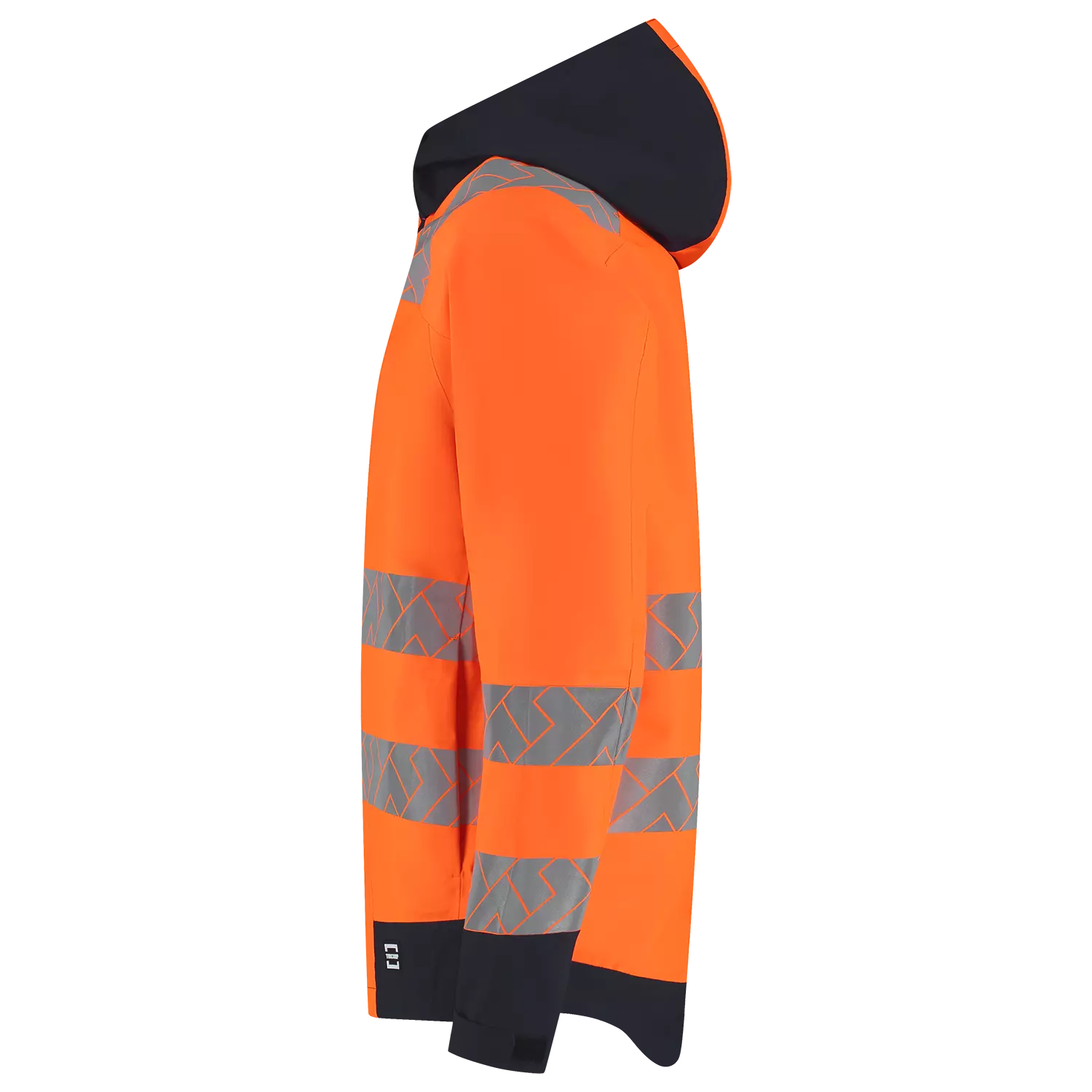 Tricorp 406108 Regenjas Techshell High Vis Redefined - FluororangeInk - M-image