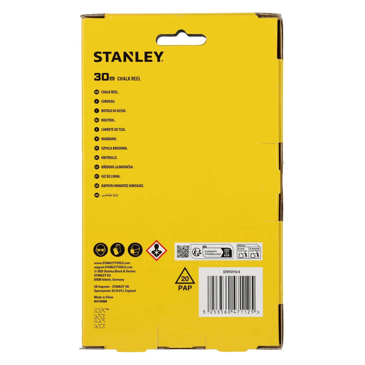 Stanley STHT47112-0 Slaglijnmolen - 30m