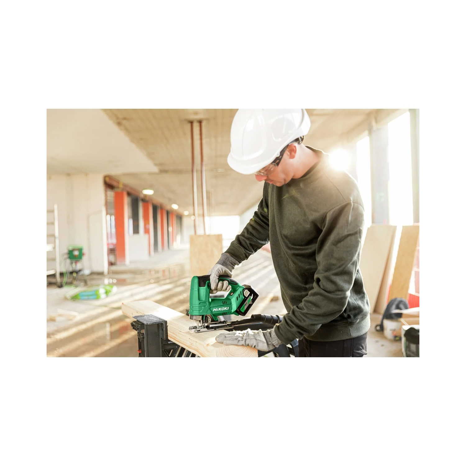 HiKOKI CJ18DAW4Z 18V Li-ion accu decoupeerzaag body - D-greep - variabel-image