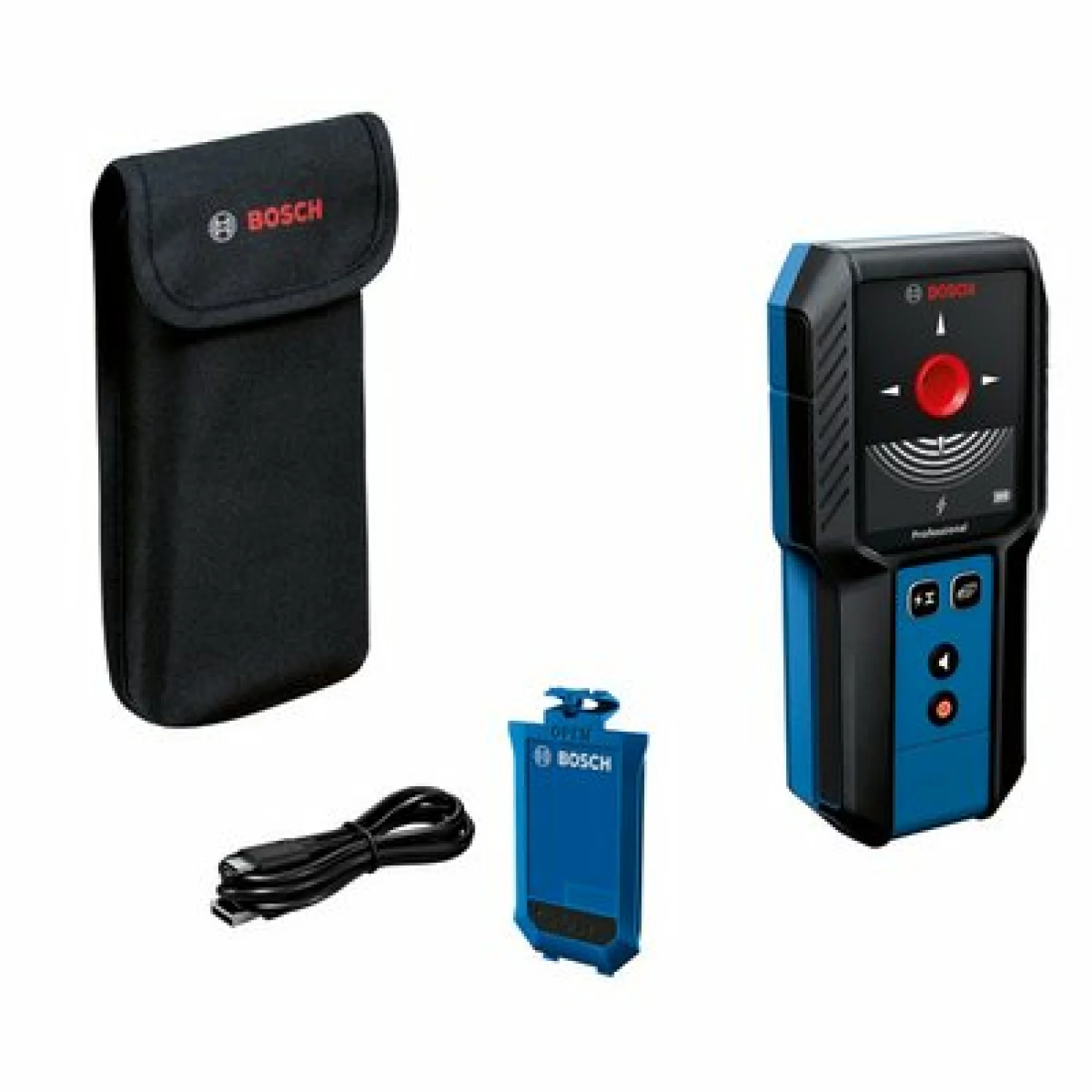 Bosch GMS 120-27 Multidétecteur/détecteur de plomb (1x batterie 1.0Ah) dans un sac - jusqu'à 120mm - IP54-image