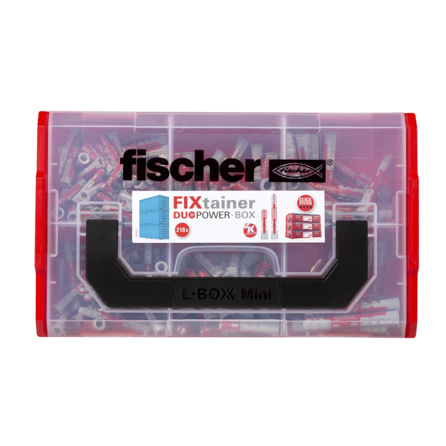 Fischer 541105 Coffret cheville FIXtainer (210p)