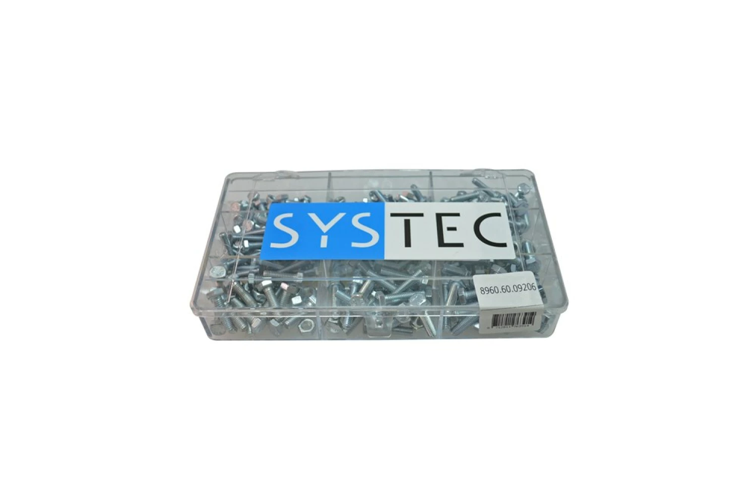 Systec Assortimentskoffer met tapbouten + moeren - verzinkt (320st)
