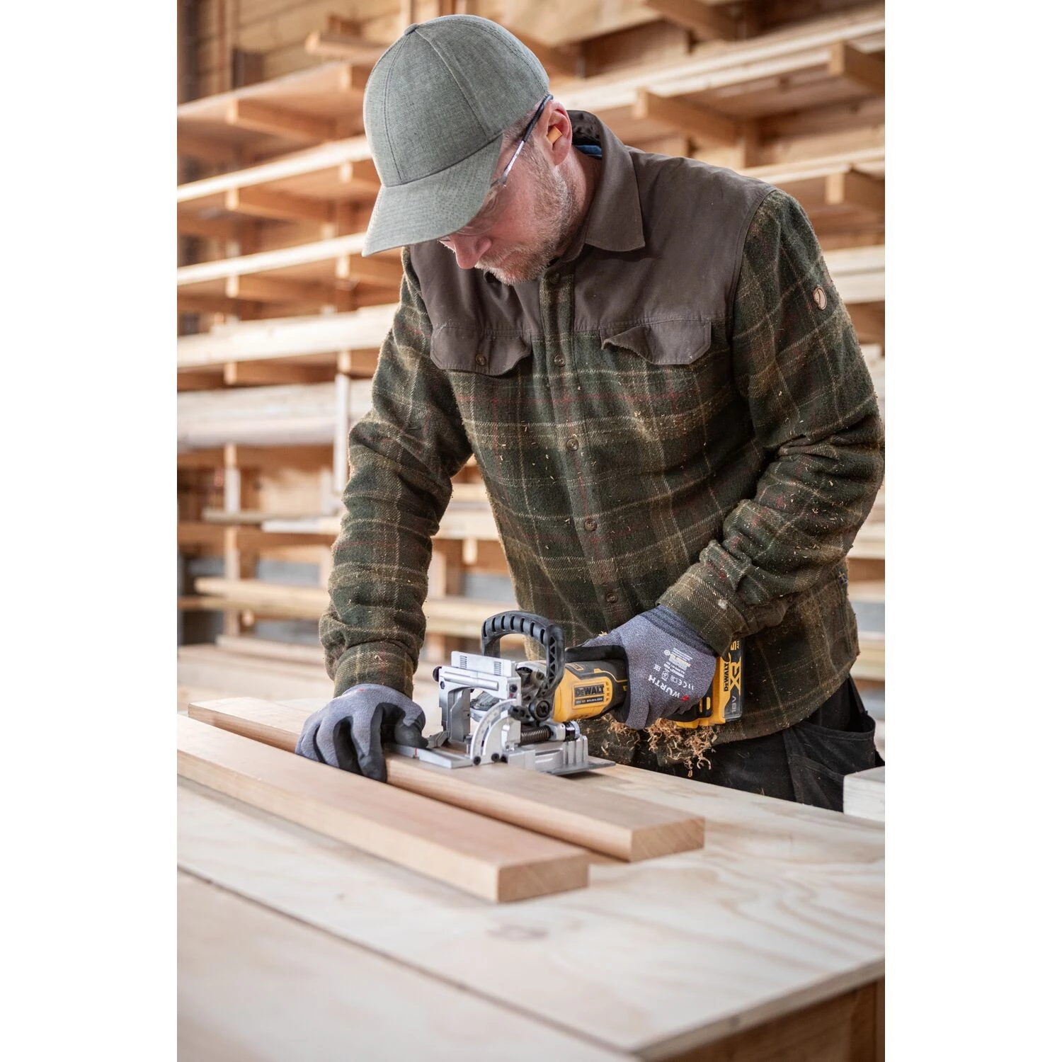 DeWALT DCW682N 18V Li-ion accu lamellenfrees body in TSTAK-image