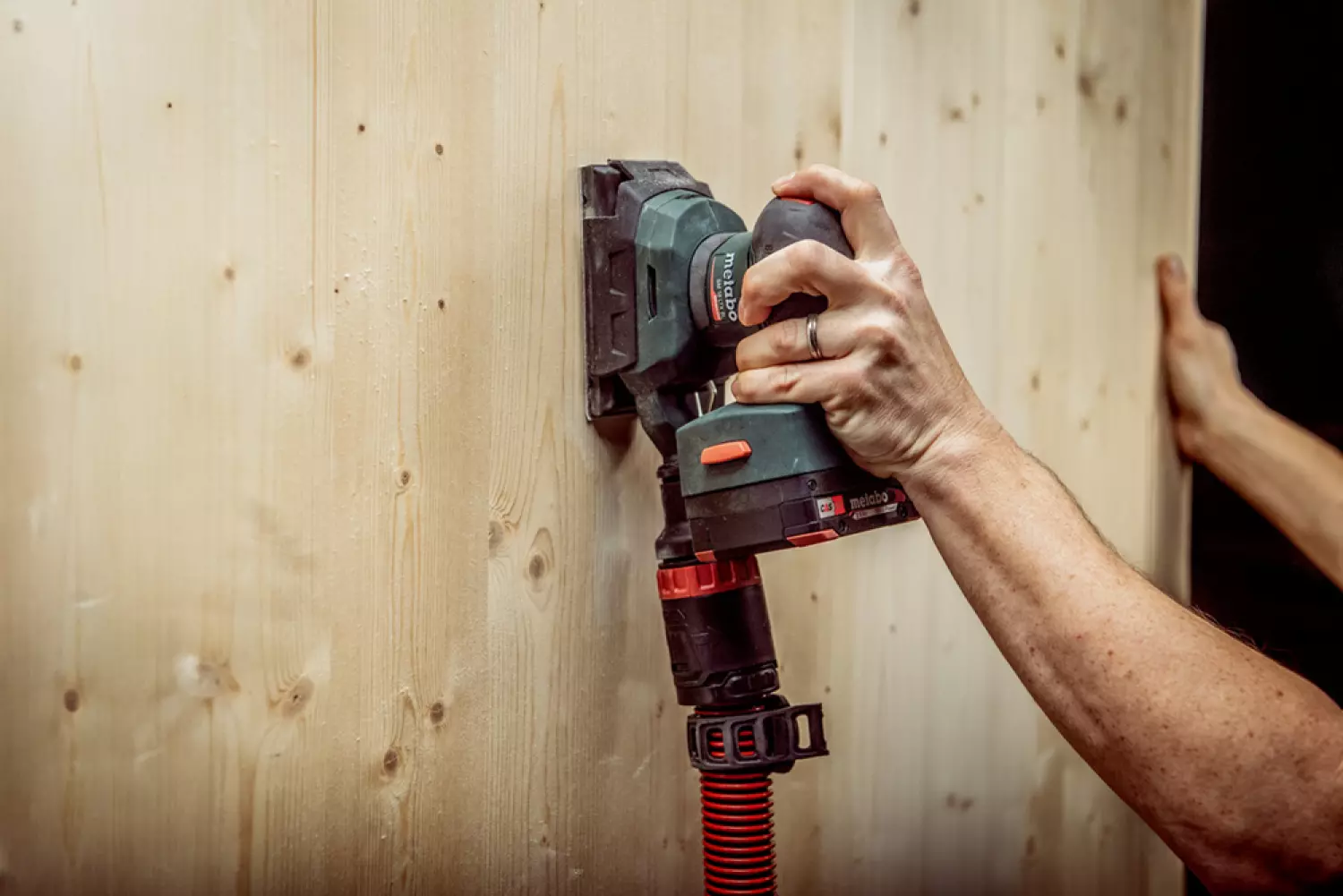 Metabo SM 18 LTX BL ponceuse multifonction sans fil Li-ion 18V - 100x150mm-image