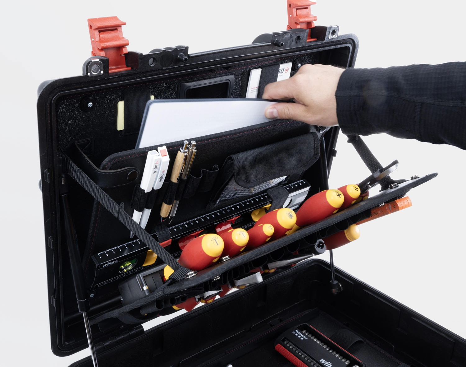 Wiha 45795 XL 2 Jeu d'outils électriques dans un chariot - 60 pièces-image