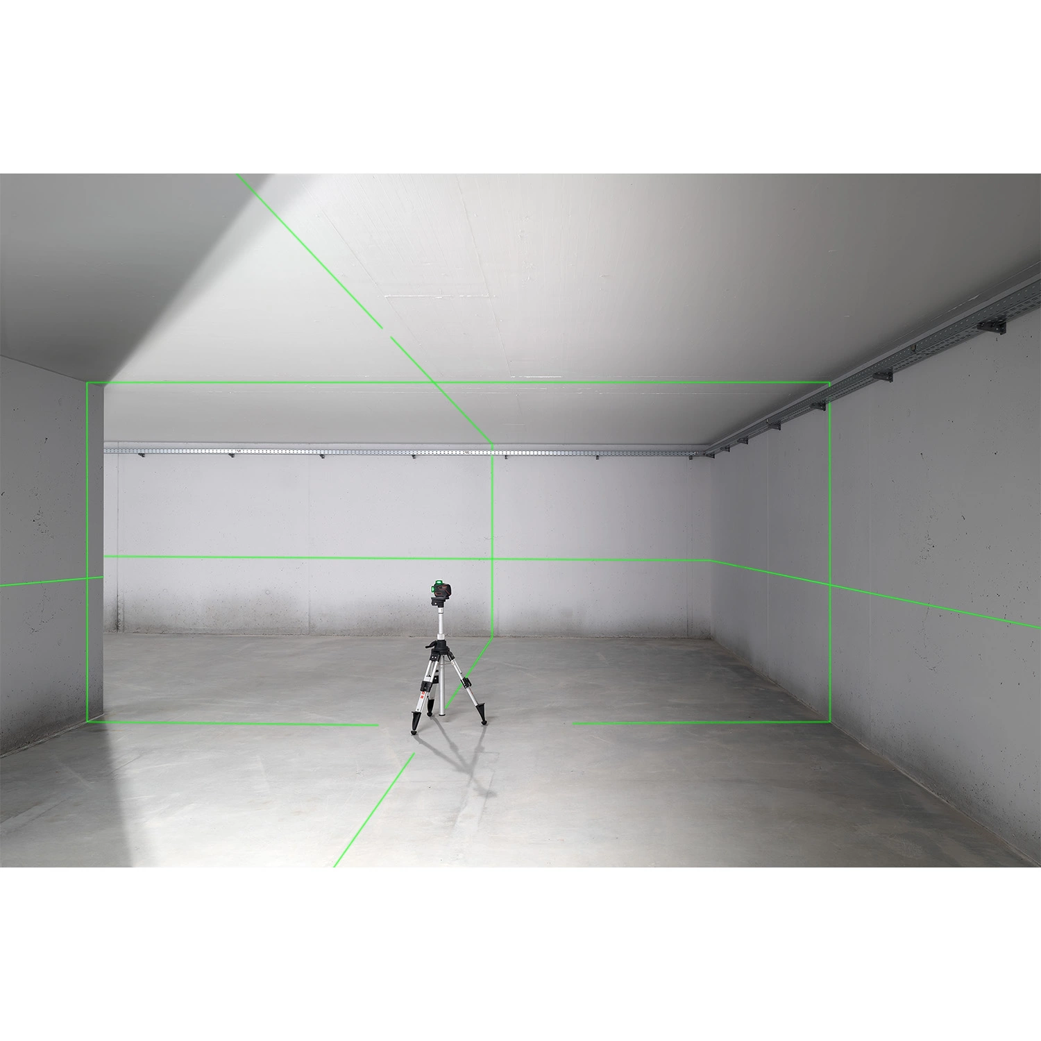 Sola PLANO 3D Green Professional 360° Kruislijnlaser Set incl. statief in koffer - Groen-image