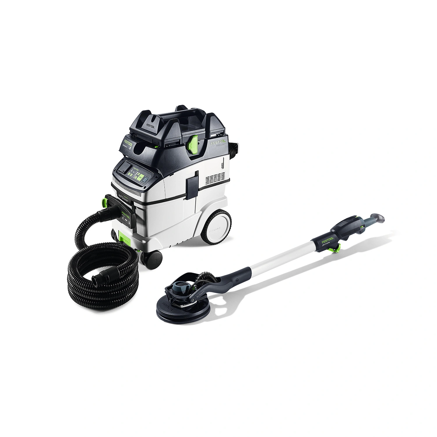 Festool LHS2-M 225EQ/CTM 36-Set Langnek-schuurmachine en stofzuigerset