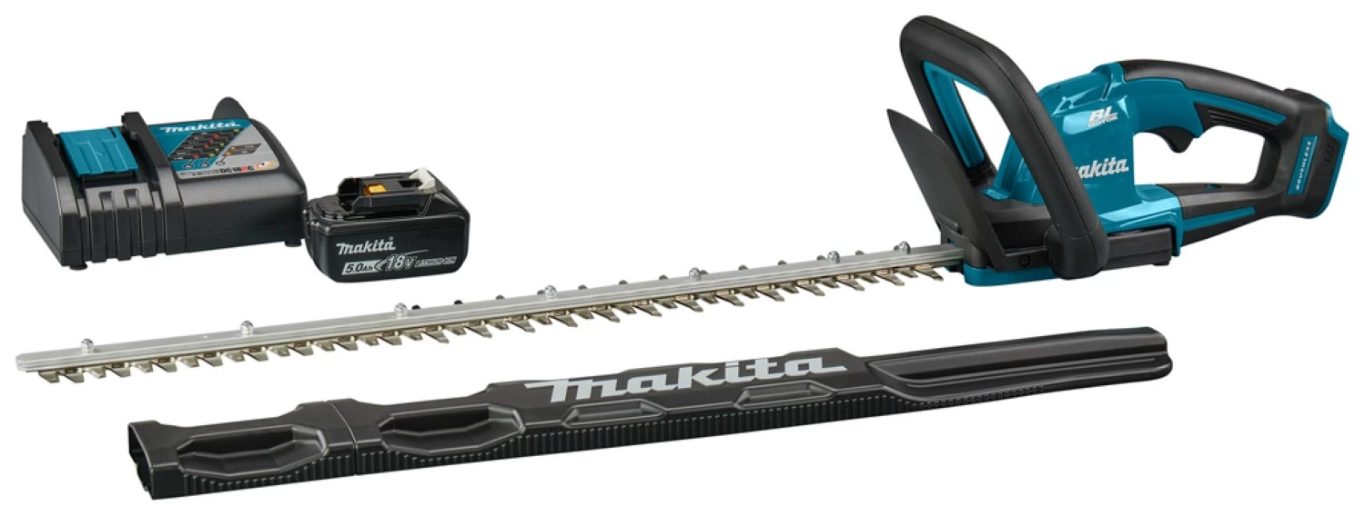 Makita DUH606RT Taille-haie sans fil - LXT 18V - 1 batterie 5,0Ah - 600 mm-image