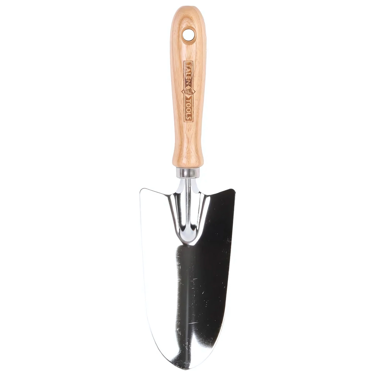 Talen Tools G72 Verplantschepje - Verzinkt staal - Breed - Essenhouten steel