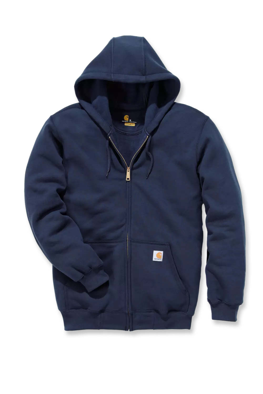 Carhartt K122 -  Pull À Capuche Zippé - Homme - Coupe Large (Original Fit) - S - new navy