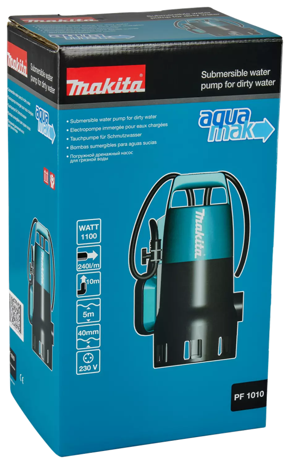 Pompe- Makita PF1010 -Pompe submersible pour eau sale - 1100 W-image