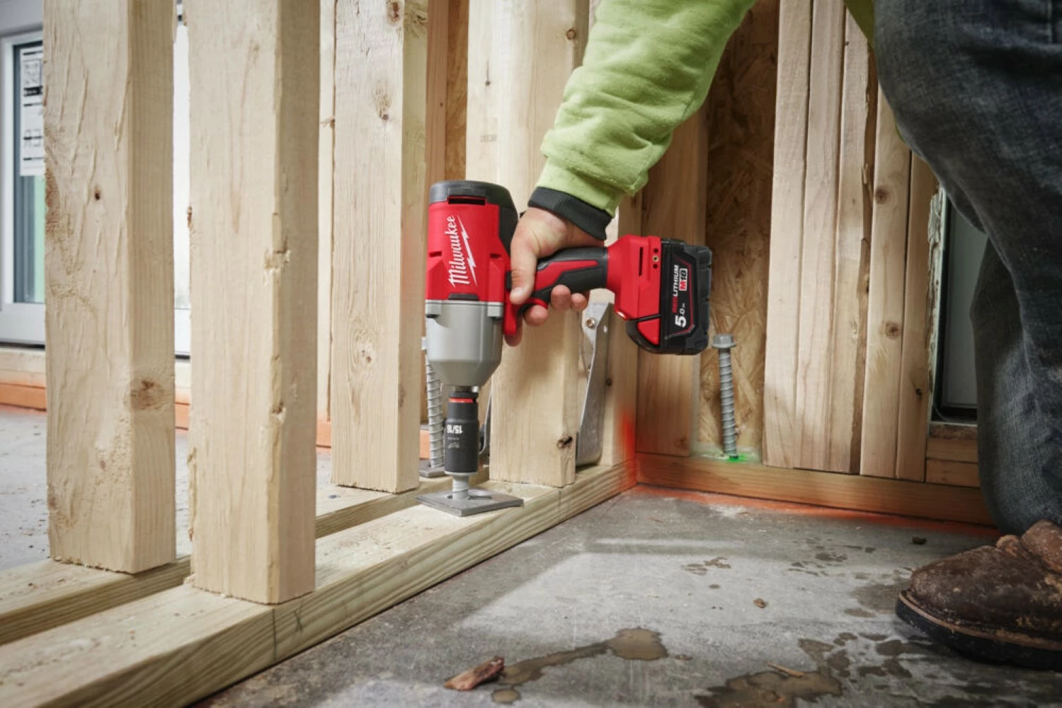 Milwaukee M18 BLHIWF12-0X Koolborstelloze slagmoersleutel - 1/2" - in HDBox-image