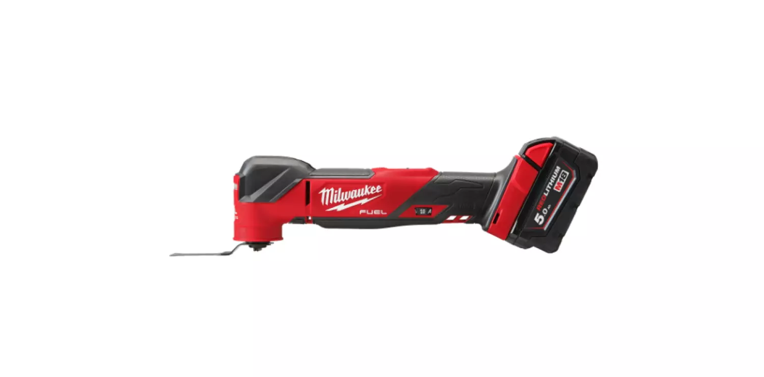 Milwaukee M18 FMT-0X 18V Li-ion Accu multitool body + 8 delige accessoireset in HD Box-image