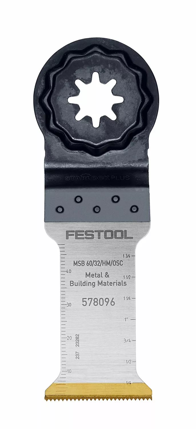 Festool 578096 Hardmetalen invalzaagblad MSB 60/32/HM/OSC - 32 mm-image