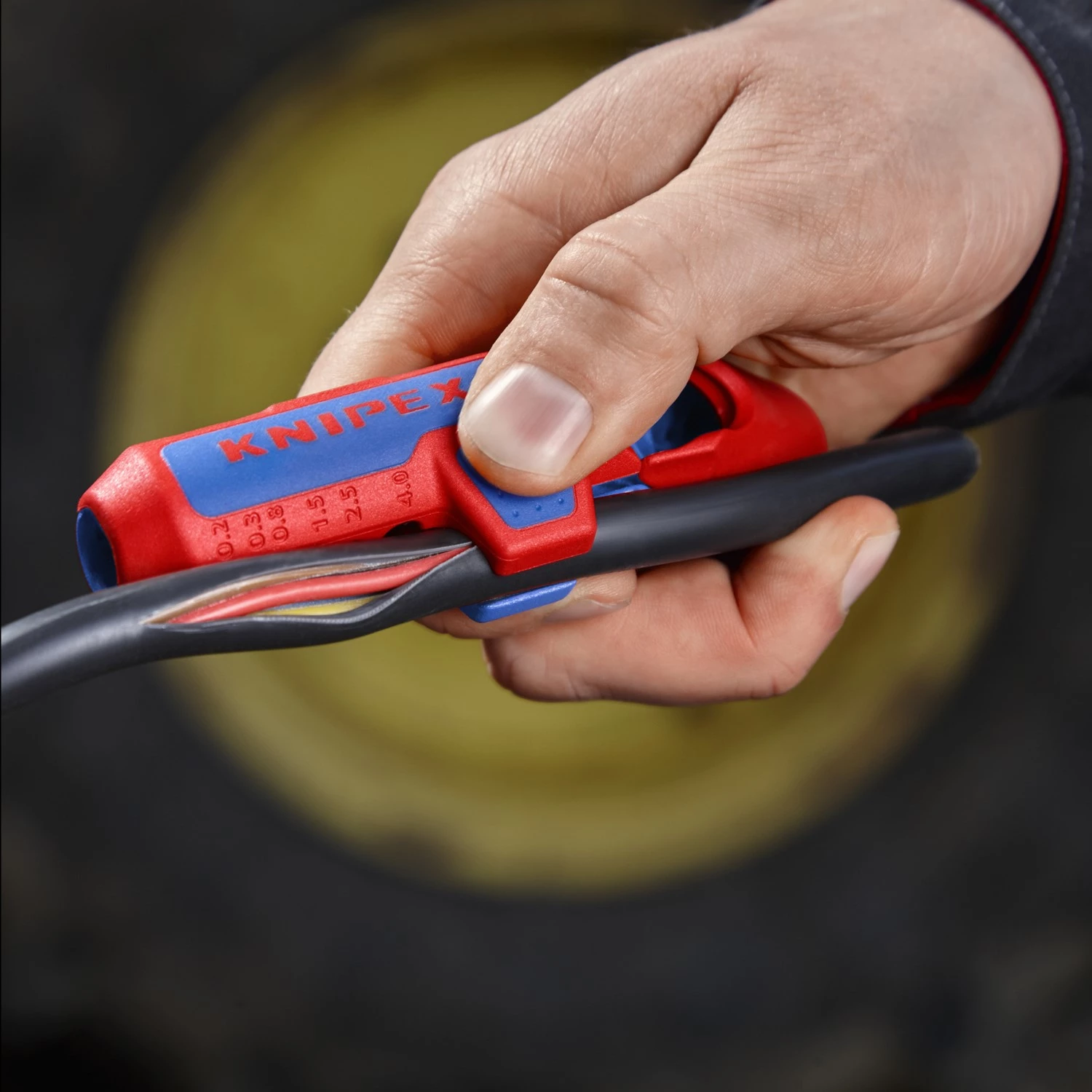 Knipex 16 95 03 SB Solar-striptang KNIPEXErgoStrip PV - 8-13mm-image