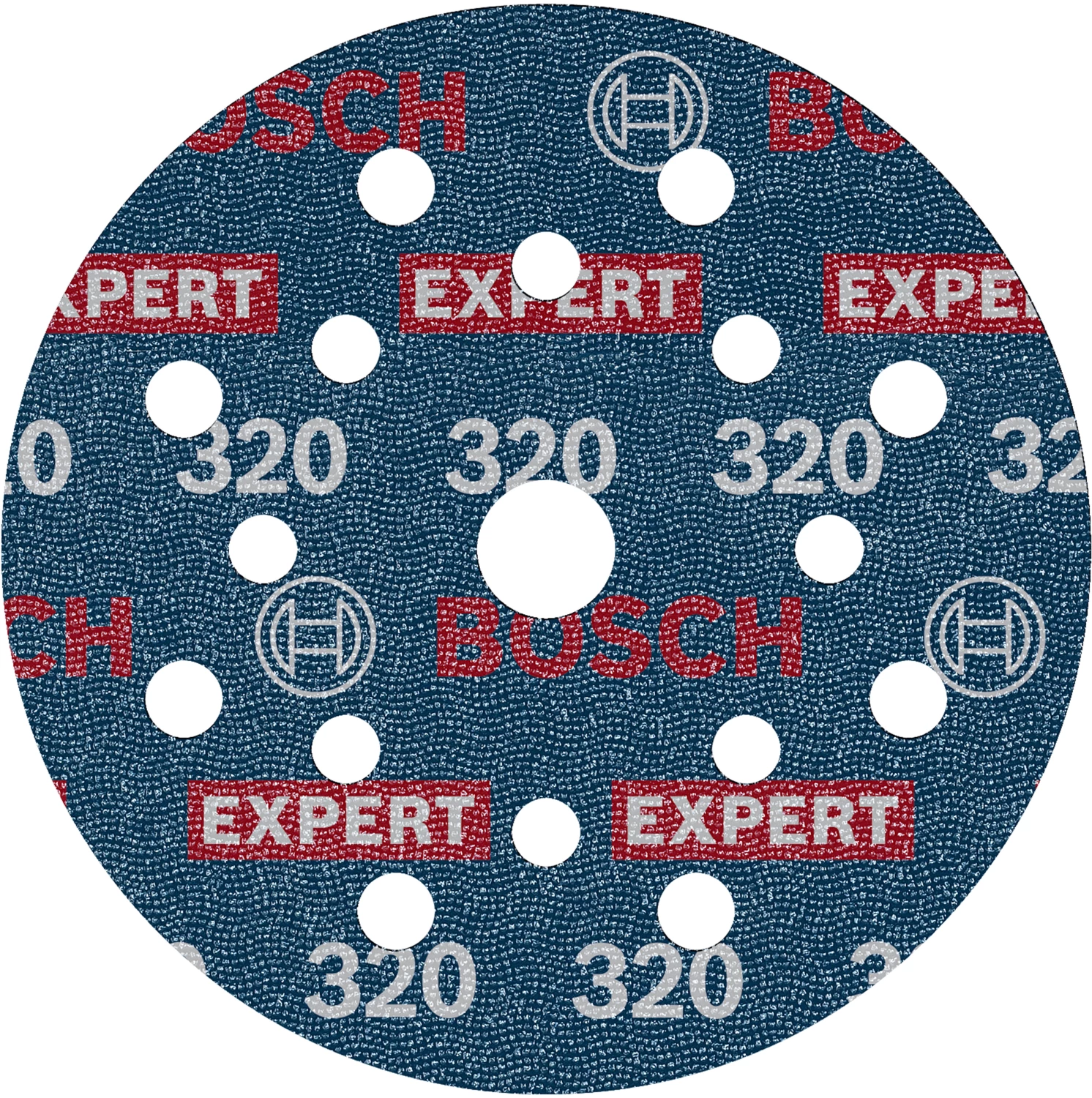 Bosch EXPERT 0780 disque abrasif - 125mm - 16 trous - 6 pièces-image
