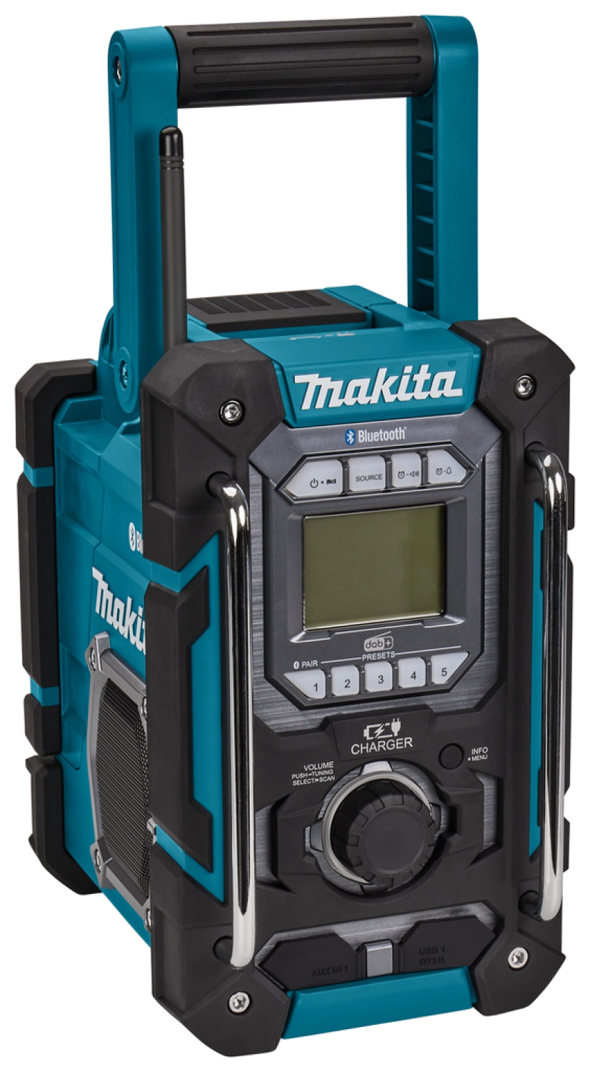 Makita DMR301 Radio de chantier Secteur & batterie - 10,8-18V Li-ion - bluetooth - Dab+ - Machine seule-image