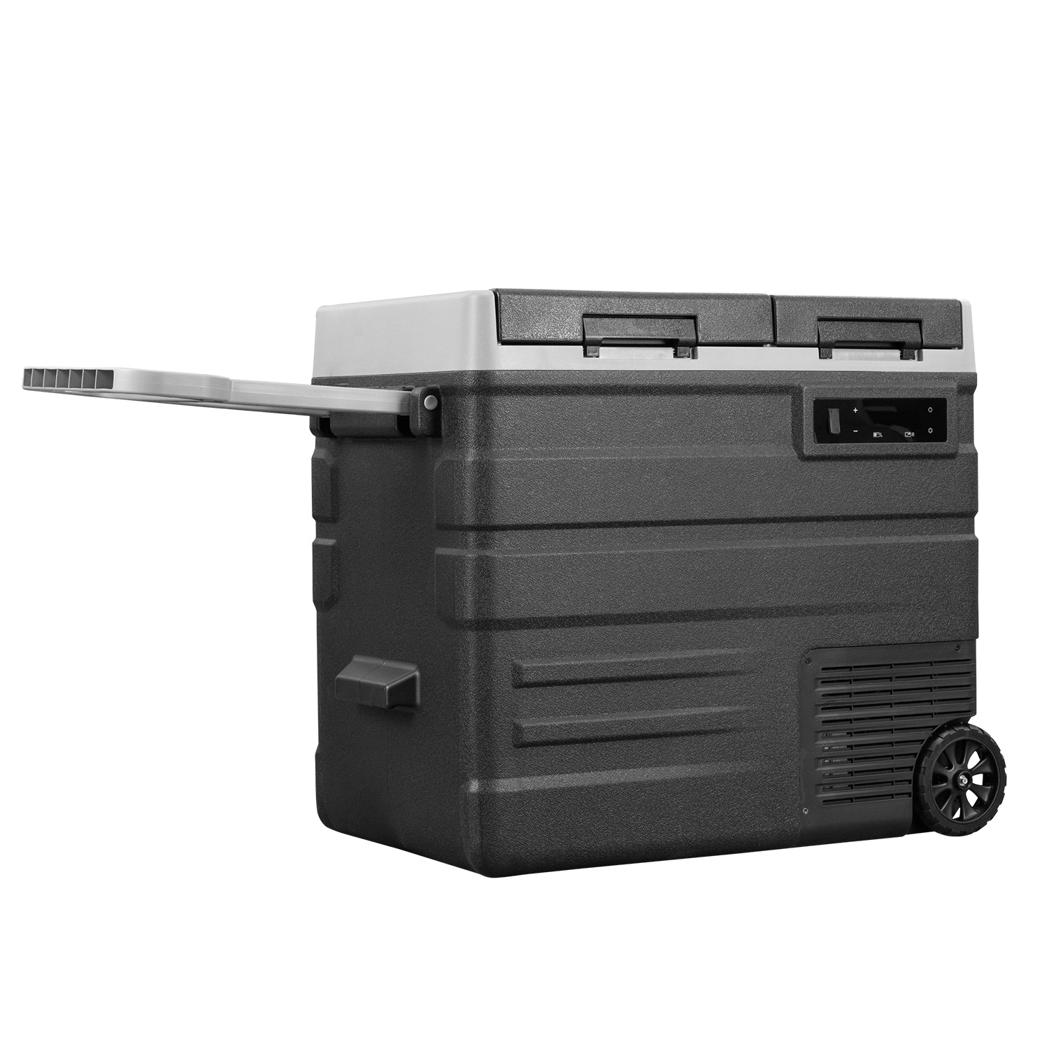 Steamy-E SECUD65 Glacière électrique à compresseur à double zone sur roulettes - 57 L-image