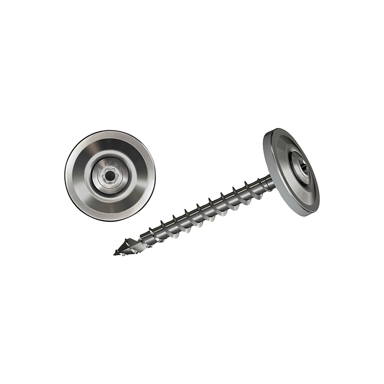 SPAX Spenglerschroef RVS-A2 met EPDM ring - 20mm - T20 - 4,5x35mm (60st)